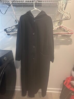 Eileen fisher oversized wool coat